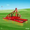 Redexim Base Rake w/soft brushes (Synthetic Turf)