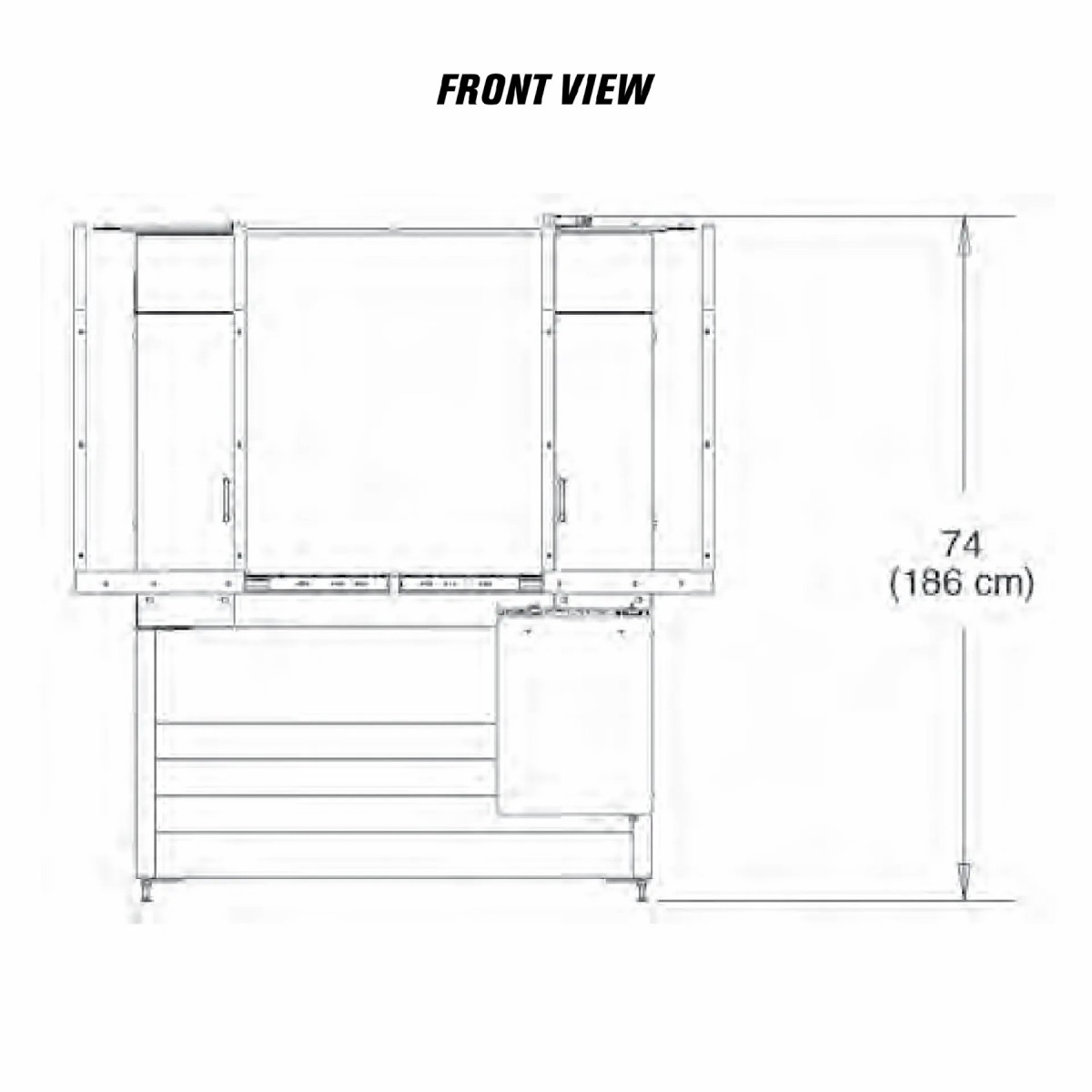 Foley 460 Front View