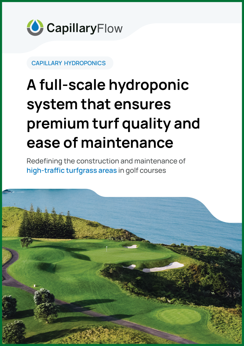 Capillary Hydroponics Golf Booklet