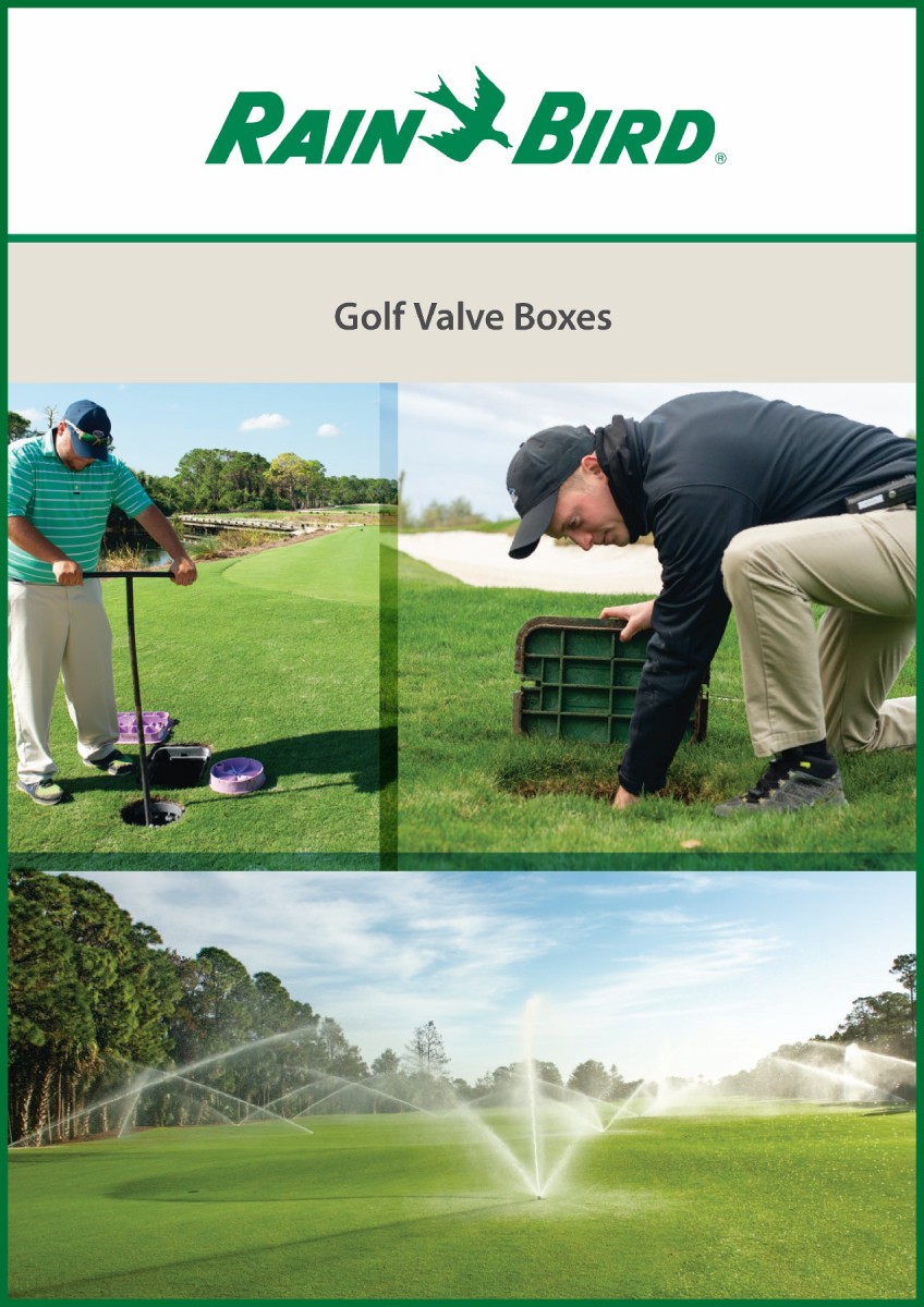 Rain Bird Golf Valve Box Brochure